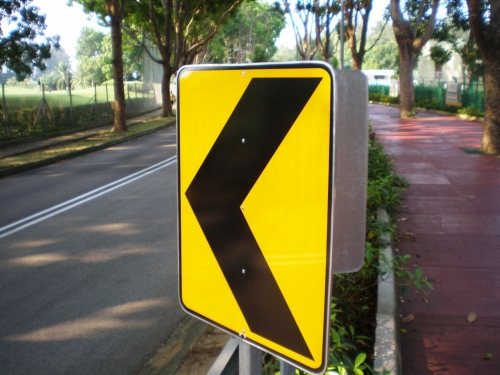 Curve alignment markers 2